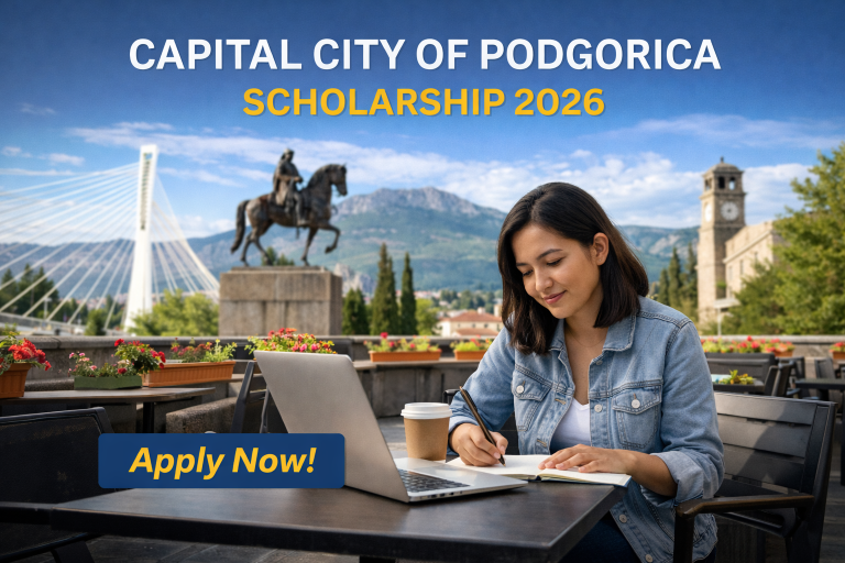 Capital City of Podgorica Scholarship 2026: Apply Now