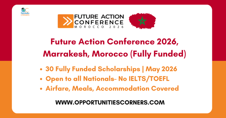 Future Action Conference 2026: Fully Funded Global Youth Event