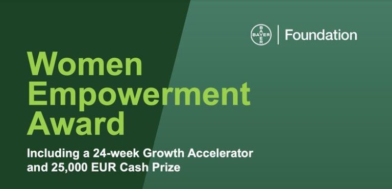 Women Entrepreneurship Award 2026 by Bayer Foundation: A Major Opportunity for Women-Led Startups