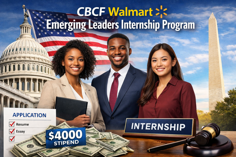 CBCF Walmart Emerging Leaders Internship Program: Complete 2026 Application Guide