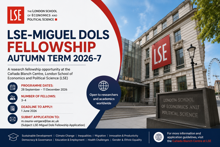 LSE Miguel Dols Fellowship 2026 for Global Researchers