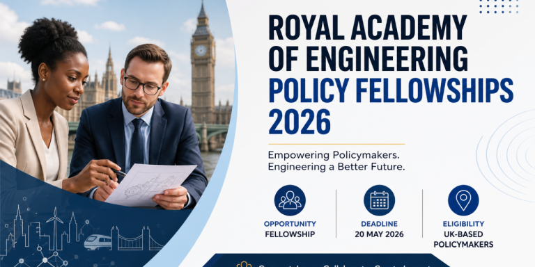 Policy Fellowships Programme 2026: A Complete Guide to the Royal Academy of Engineering Fellowship