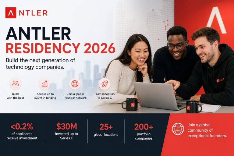 Antler Residency 2026 Applications Open for Exceptional Startup Founders