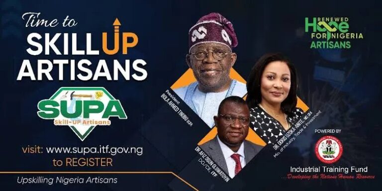 FG Skill-Up Artisans (SUPA) Training Program for Nigerians Opens for Applications Now