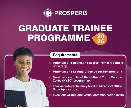 Graduate Traininee Program Graduate Trainee Programme 2026.- OpportunityLab
