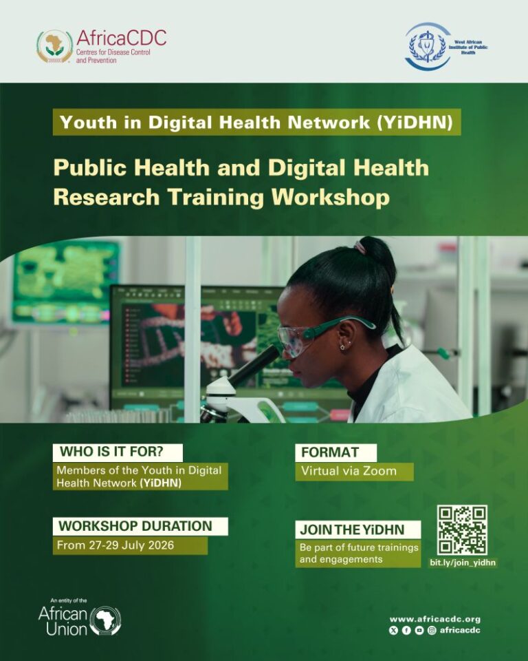 Africa Youths in Digital Health Network Opens Now for Young Professionals, Students, and Innovators