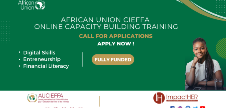 African Union CIEFFA Online Capacity Building Training Program 2026: Fully Funded Digital Skills, Entrepreneurship & Financial Literacy Training