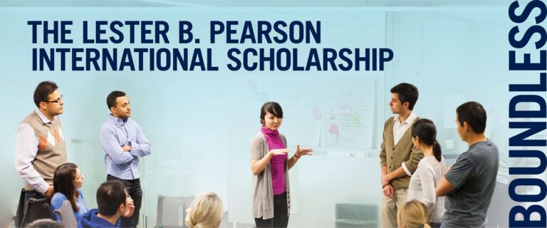 Lester B. Pearson International Scholarship Program 2026/2027 Opens Now for International Students