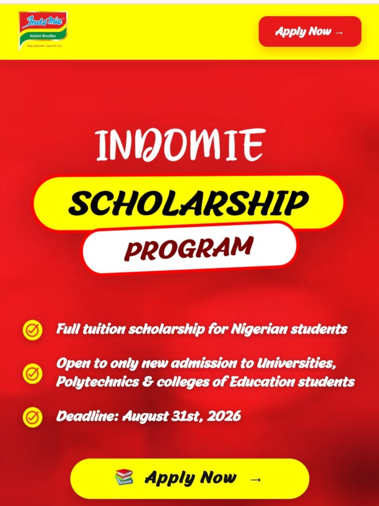 Indomie Arewa Success Scholarship 2026: Full Tuition Support for Nigerian Students