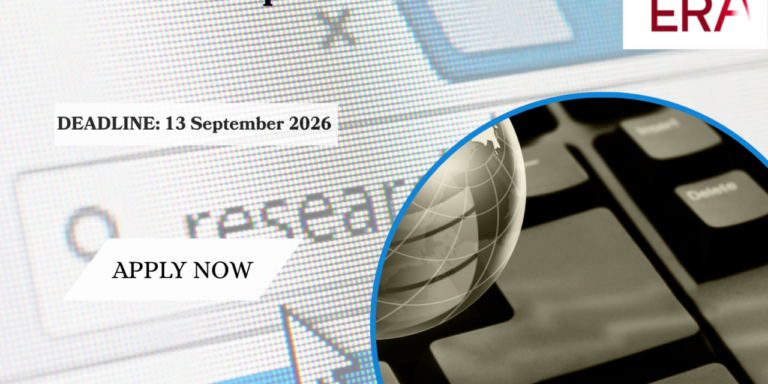 ERA Fellowship 2027: Fully Funded Cambridge Research Opportunity