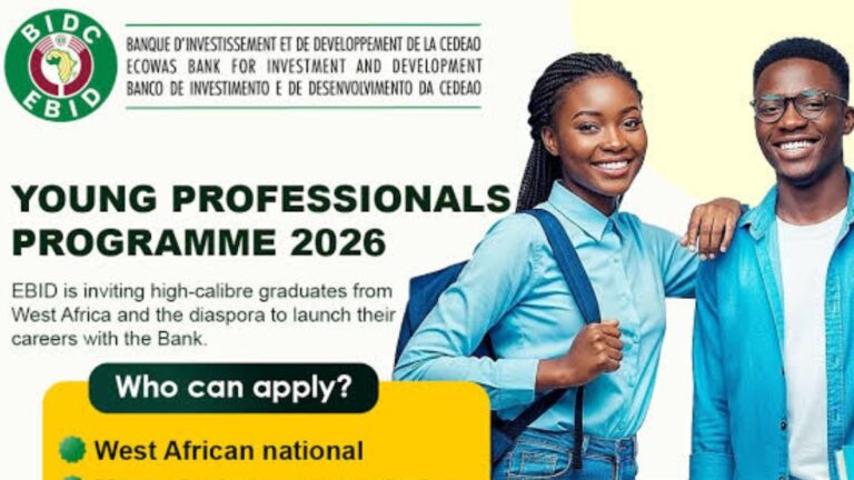 EBID Young Professionals Programme 2026: Launch Your Banking Career in West Africa