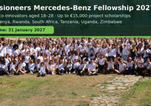 beVisioneers Mercedes-Benz Fellowship 2027/28 for young eco-innovators