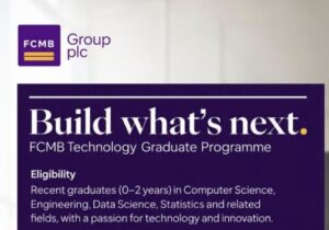 FCMB Technology Graduate Programme 2026 eligibility requirements