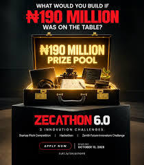Zecathon 6.0 Startup Pitch Competition with a ₦190 million prize pool