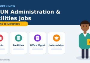 24 UN administration and facilities jobs open now, from internships to director roles